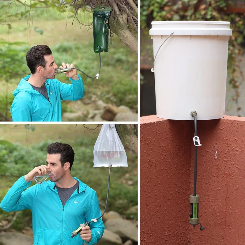 Miniwell Personal Water Filter System with 2000 Liters Filtration Capacity