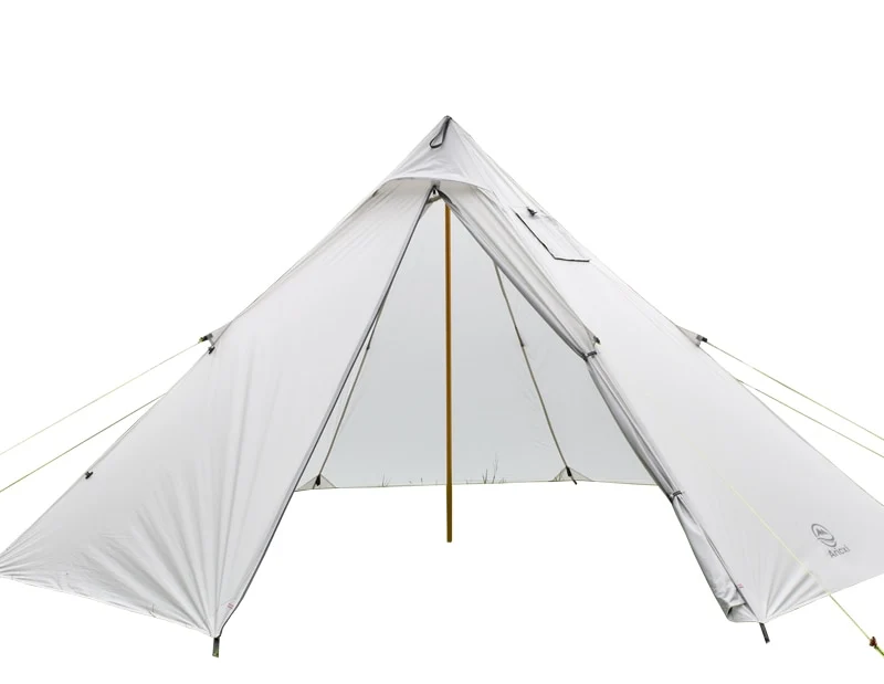 3-4 Person Ultralight 20D Rod less Pyramid Tent