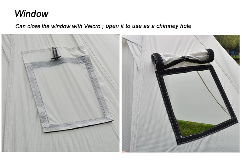 3-4 Person Ultralight 20D Rod less Pyramid Tent