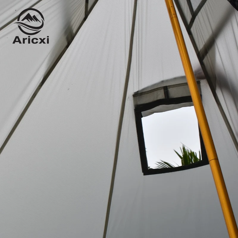 3-4 Person Ultralight 20D Rod less Pyramid Tent