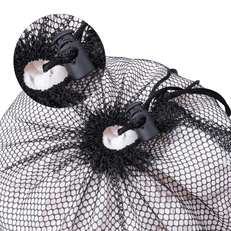 Mesh Durable Nylon Mesh Drawstring Bag
