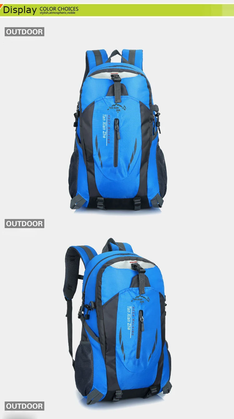 High Quality Unisex Nylon Backpack