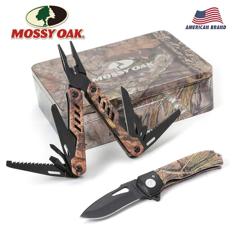 Mossy Oak 2PC Multi Tool and Knife Tool Kits