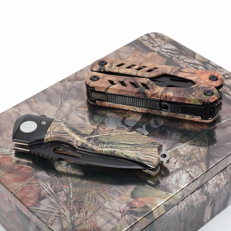 Mossy Oak 2PC Multi Tool and Knife Tool Kits