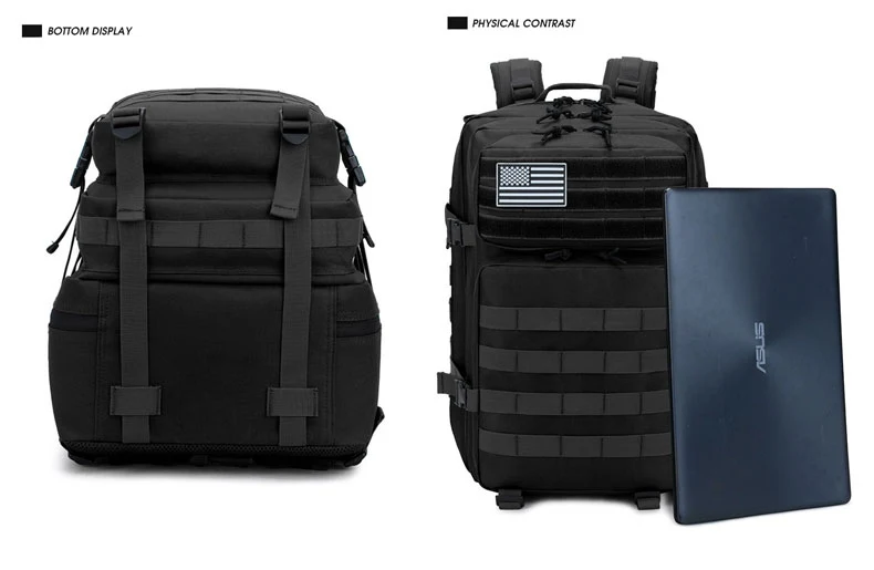 50 Liter Tactical Military Backpack