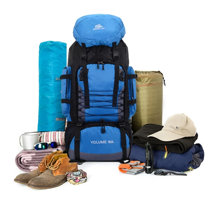 90L Hiking Camping Backpack