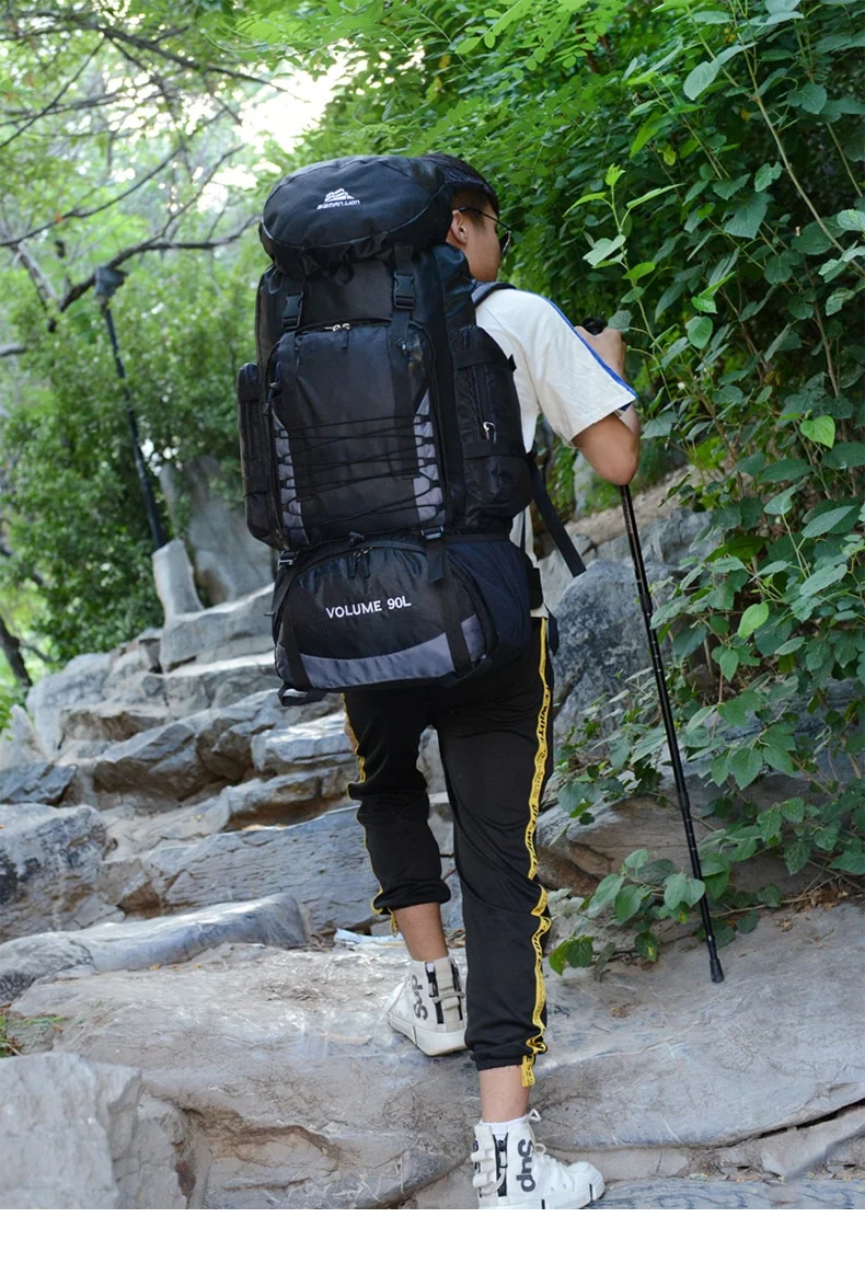 90L Hiking Camping Backpack
