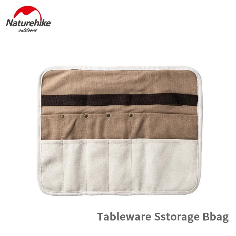 Naturehike Hanging Storage Bag Multifunction Tableware Storage Bag Cooking Ultralight Bag Big Camping Equipment Tear Risistant