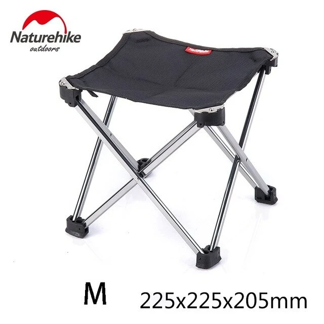 Naturehike protable Stool Folding Barbecue Chair Ultralight folding Chairs Camping Hiking outdoor backrest folding chair