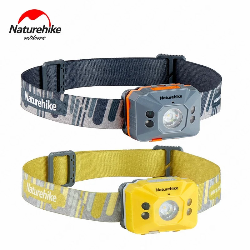 Naturehike Outdoor LED Koplamp Portable Headlamp Induction Switch Ultralight Waterproof Camping Running Hiking Uses NH17G025-D