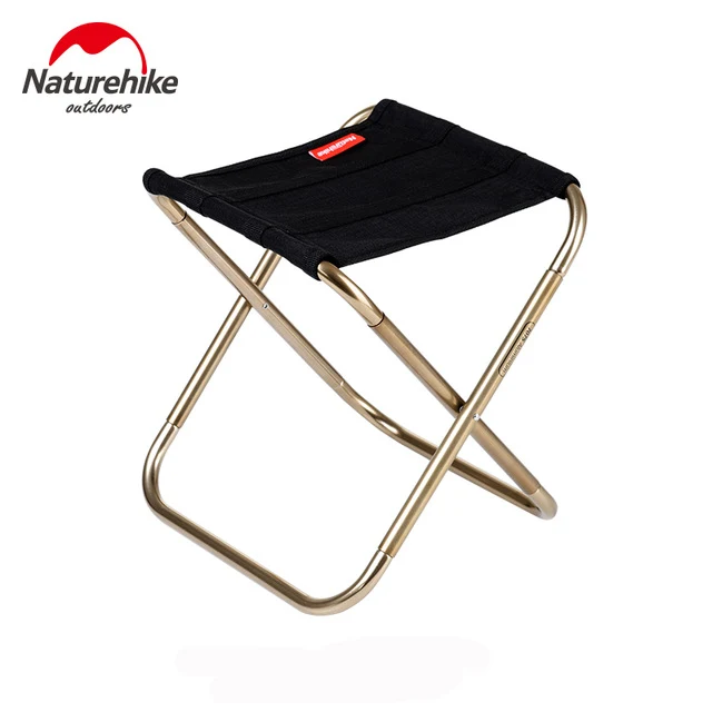 Naturehike Chair Stool Folding Chair Outdoor Aluminium Alloy Fishing Chair Portable Hiking outdoor backrest Ultralight Barbecue