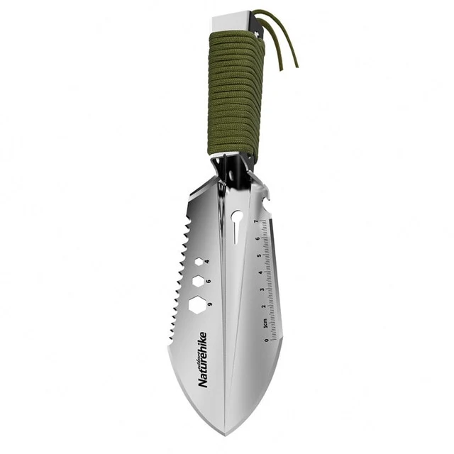 Naturehike 7-in-1 Multifunctional Tool Outdoor Mini Shovel Stainless Steel Hiking Digging Shovel Camping Wild Survival Equipment