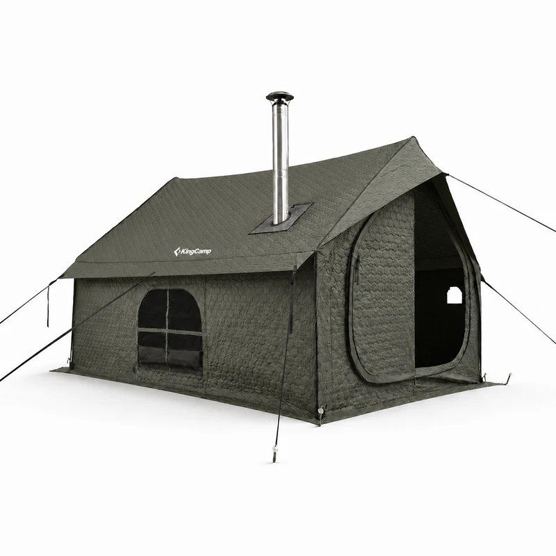 KingCamp SnowHouse 5 Cotton Cabin Tent with Stove Jack