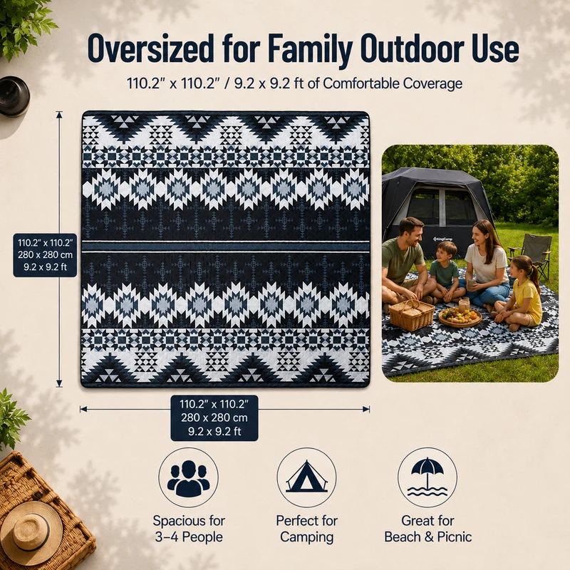 KingCamp ISIAY MAX 2.8 Large Camping Mat