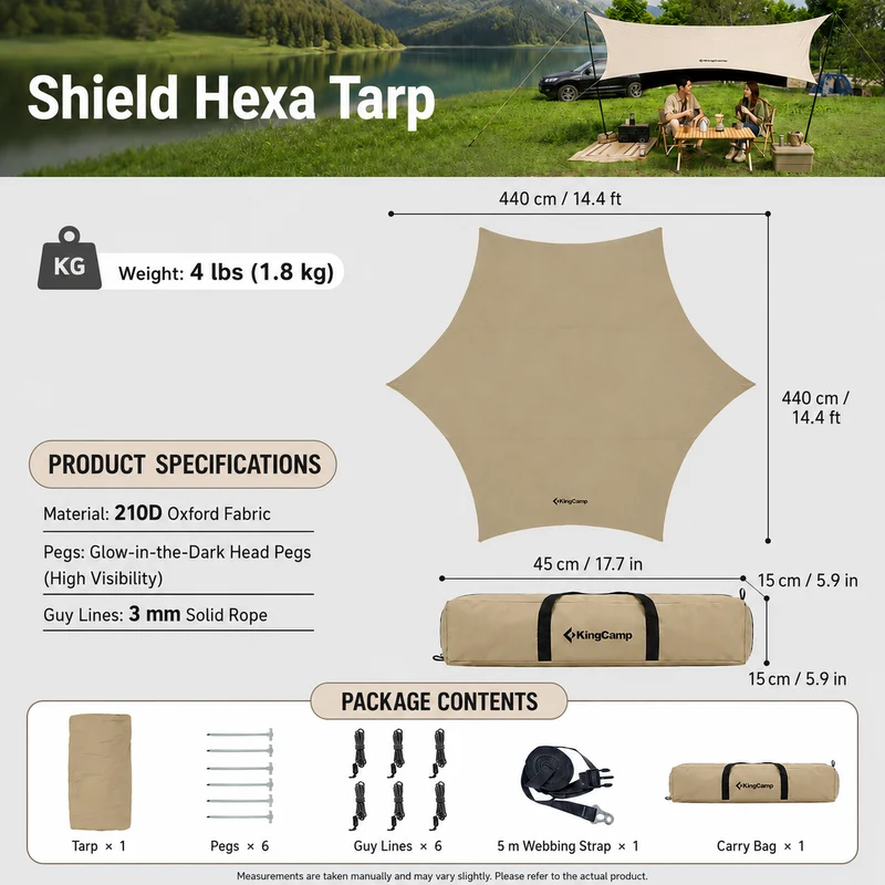 Shield Hexa Tarp