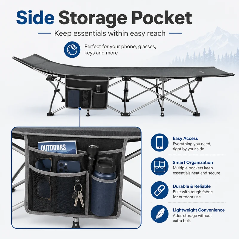 KingCamp Ravon C10 Camping Cot