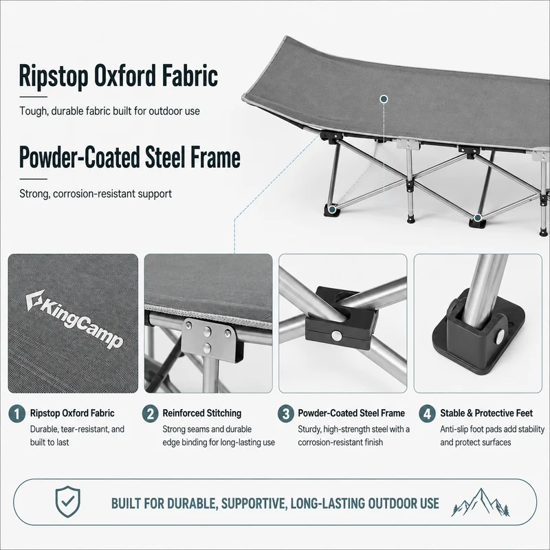 KingCamp Ravon C10 Camping Cot