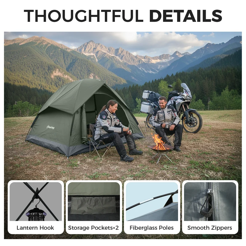HOLIDAY PRO II 2-Person Camping Tent