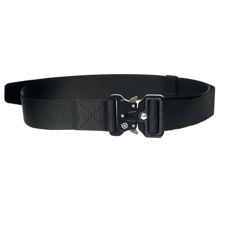 Taktischer Einsatz- und Outdoor-Gürtel Geldgürtel mit Geheimfach, Handy-Pouch & D-Ring