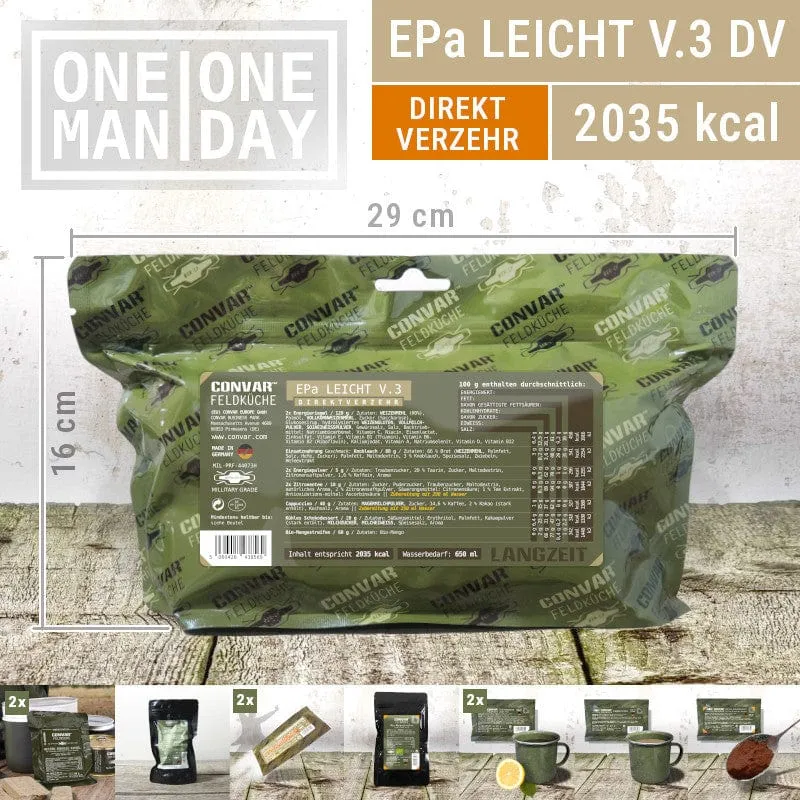 Feldküche EPa leicht light V.3 DV direktverzehrbar | OnFire Shop