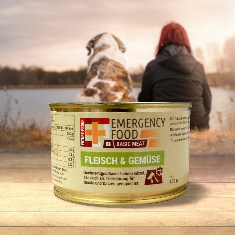 Emergency Food Basics Meat Fleisch & Gemüse (400g)