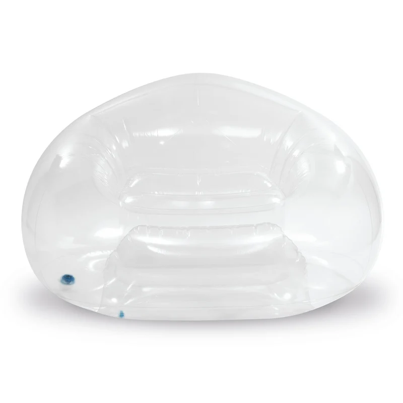 Sessel BeanlessBag transparent, 1,37x1,27x0,74m