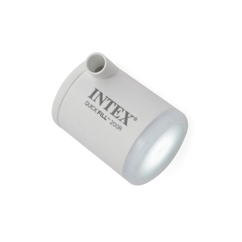 Elektrische Mini USB-Luftpumpe QuickFill USB200R mit Licht & Karabiner