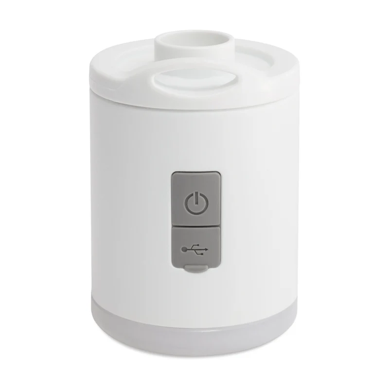 Elektrische Mini USB-Luftpumpe QuickFill USB200R mit Licht & Karabiner