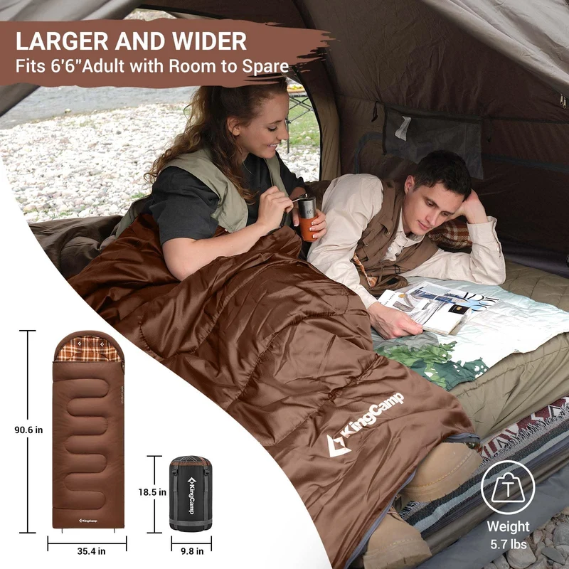 CLOUDY 400 Sleeping Bag-Envelope With Hood