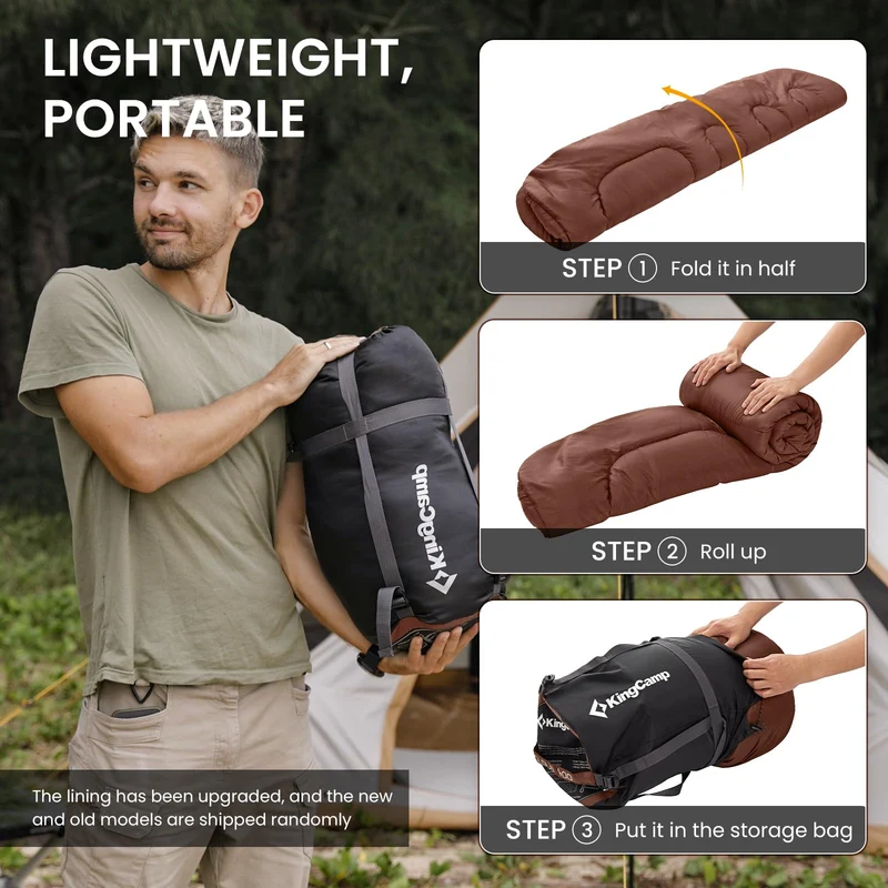 CLOUDY 400 Sleeping Bag-Envelope With Hood
