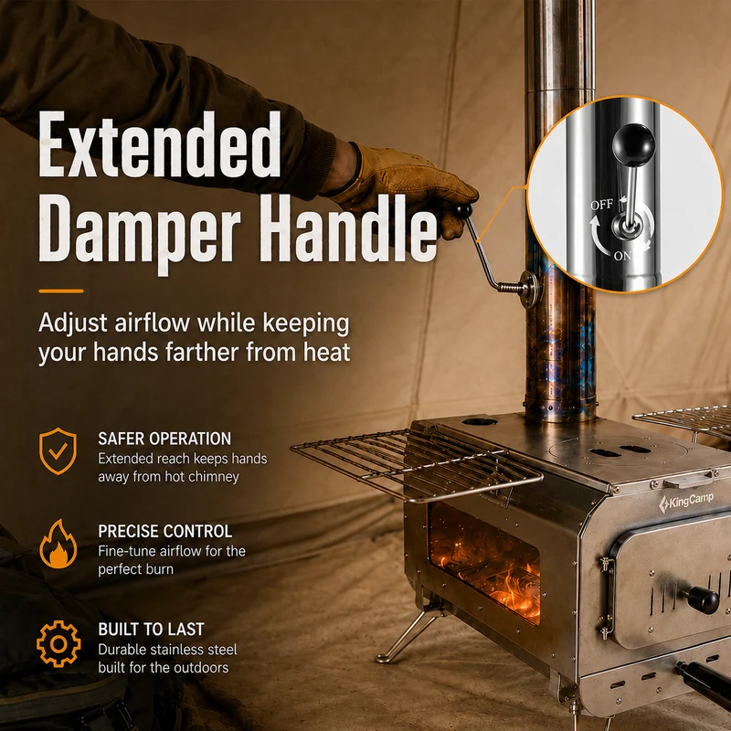 KingCamp KHAN Palace Ultimate Outdoor Camping 3-in-1 Bundle