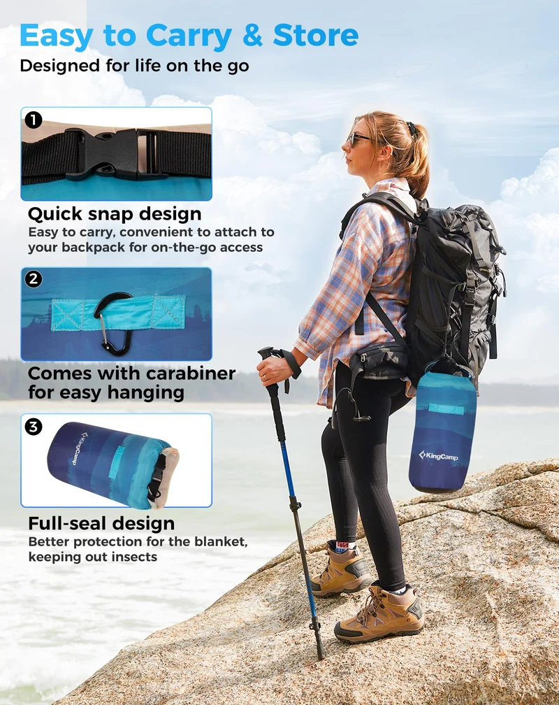 SMART 150 XL Ultralight Camping Blanket