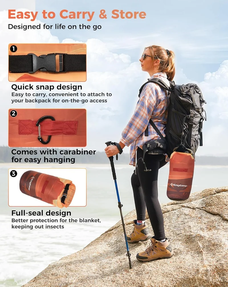 SMART 150 XL Ultralight Camping Blanket