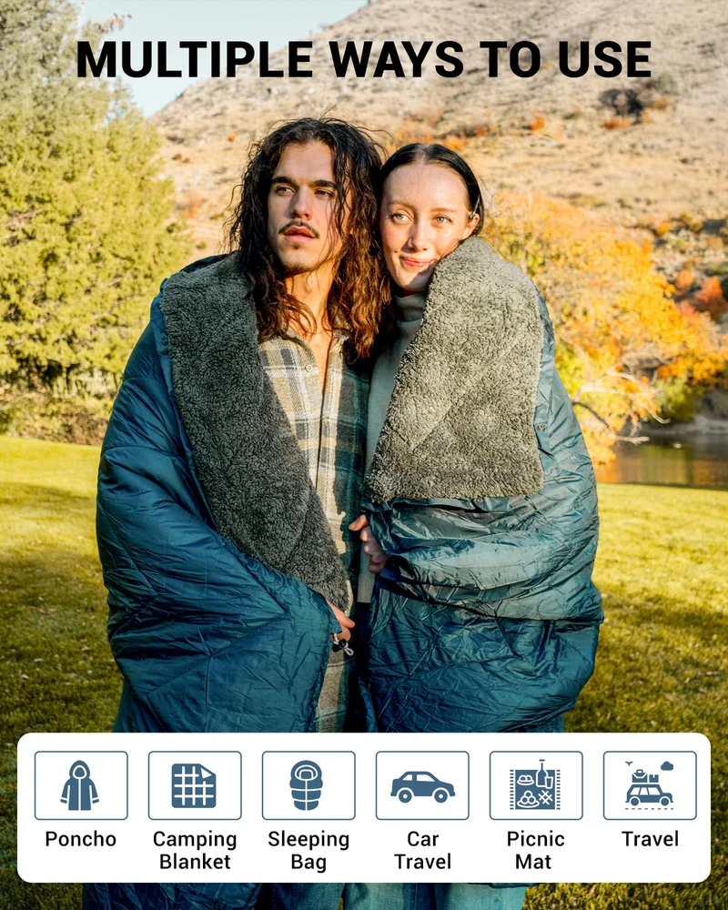Sherpa Sleeping Bag Blanket