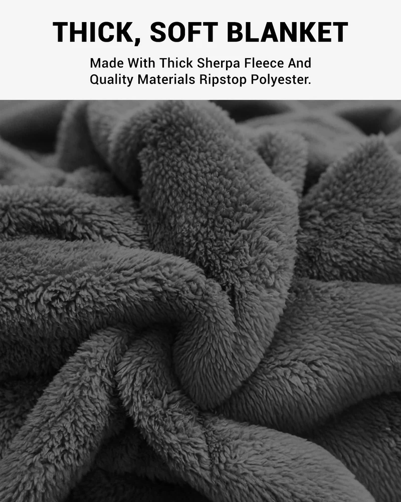 Sherpa Sleeping Bag Blanket