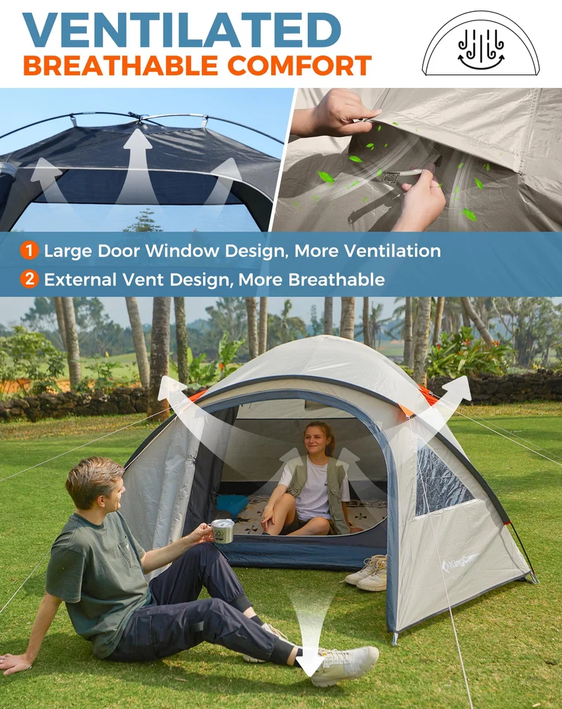 KingCamp HOLIDAY IV Camping Tent