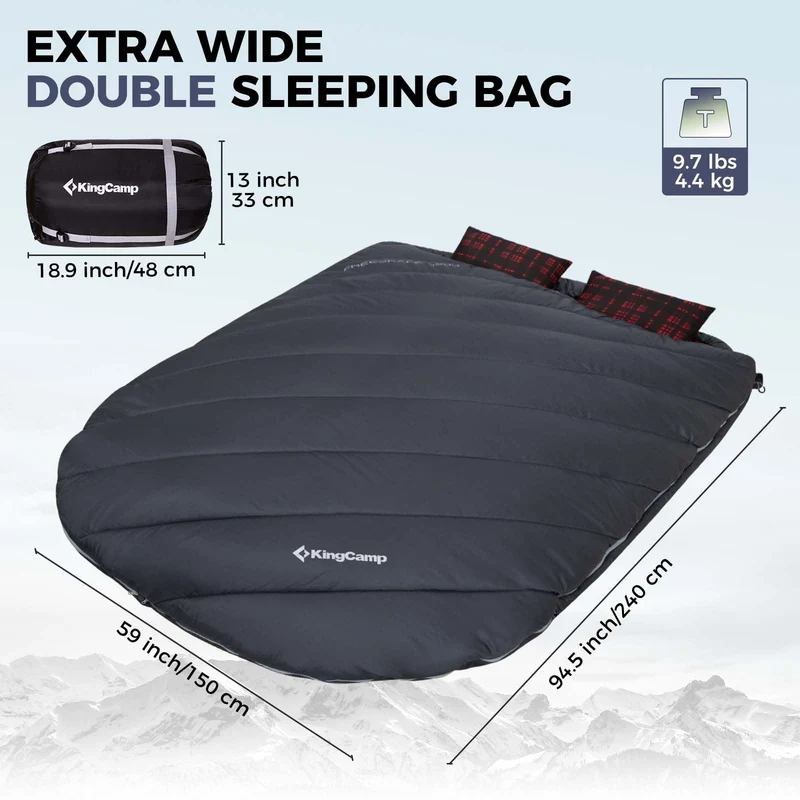 FREESPACE 250D Double-Sized Sleeping Bag