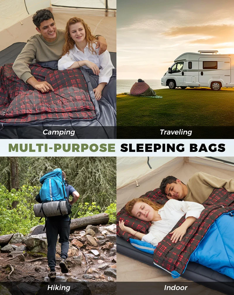 FREESPACE 250D Double-Sized Sleeping Bag