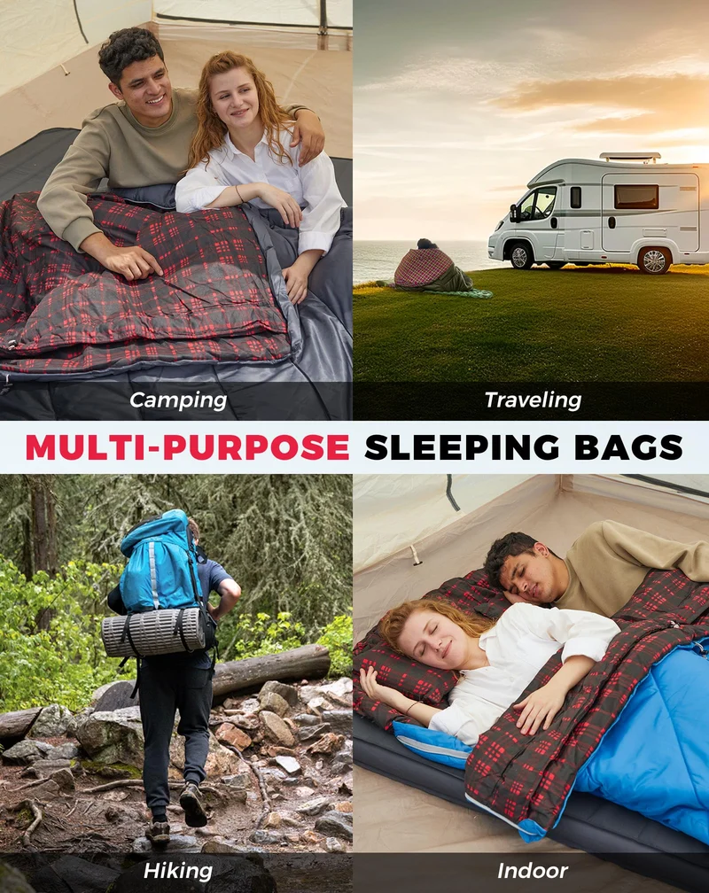 FREESPACE 250D Double-Sized Sleeping Bag