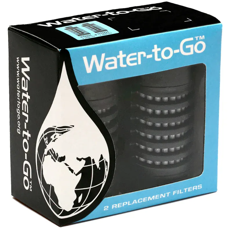 Water to Go Active Doppelpack Ersatzfilter (2 Stück)