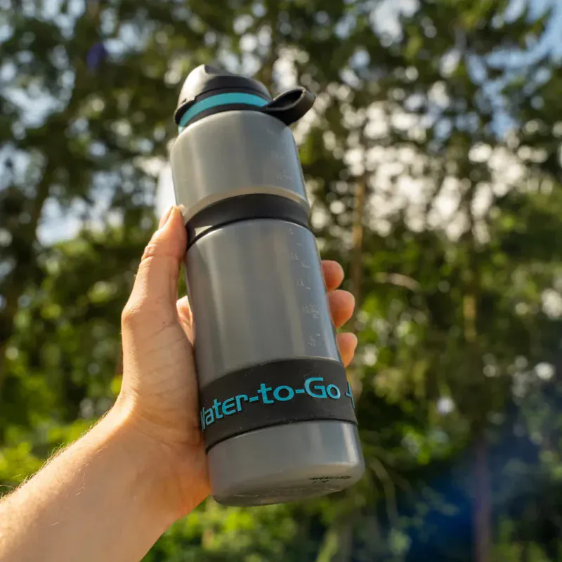 Water to Go Active 75 Trinkflasche 0.75 Liter mit integriertem Wasserfilter