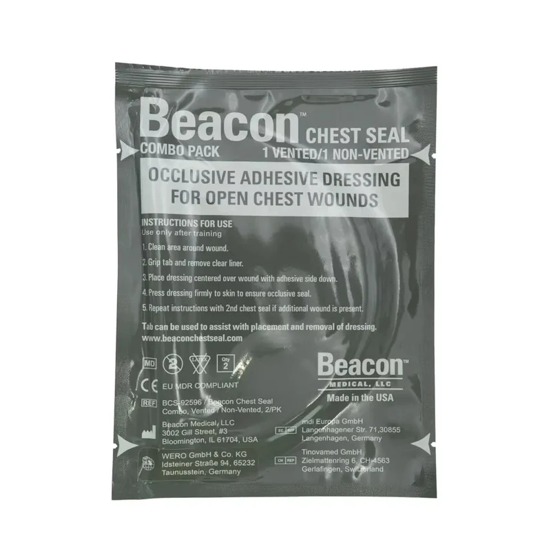 Beacon™ Chest Seal Combo - Kombination, 2 Stück
