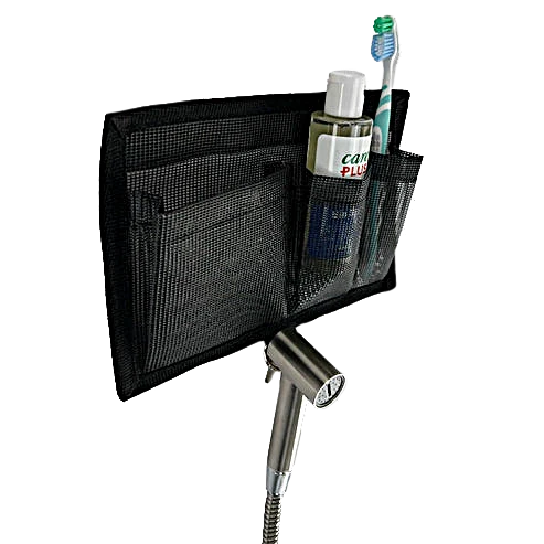 Netztasche für Vanlife Dusche