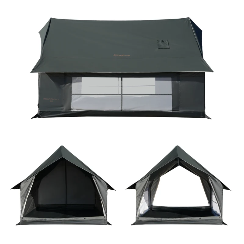 KingCamp MOUNTAIN IN C2 Canvas Cabin Tent 8' x 11'