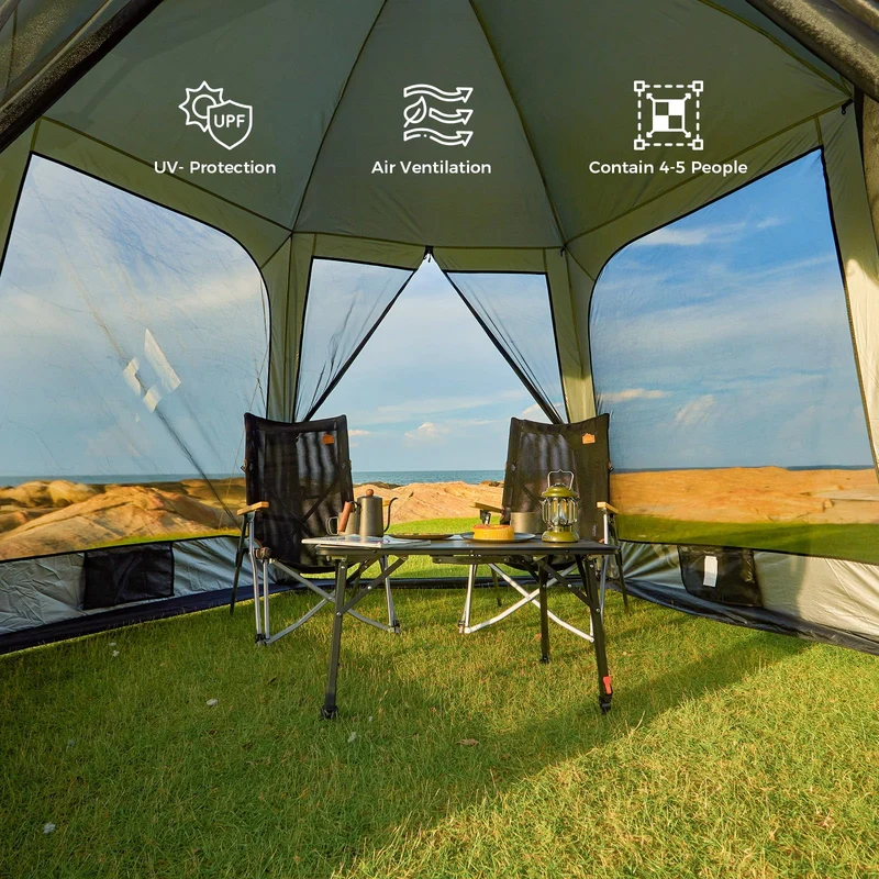 KingCamp CAIRO 6-Sided Screen Gauze Tent