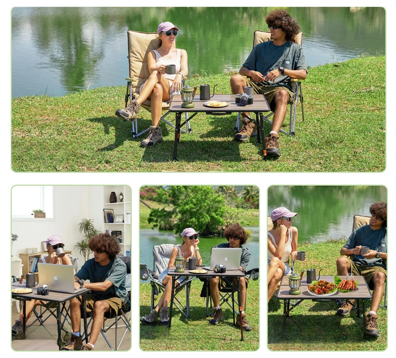 KingCamp GRANITE P8060 Folding Fiberglass Table