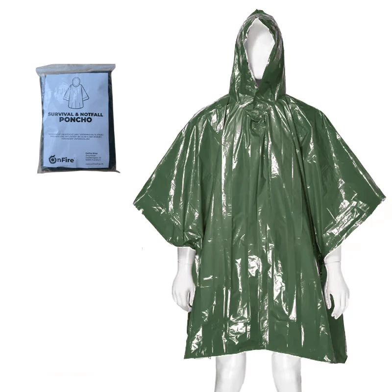 Ultraleichter Survival & Notfall Poncho
