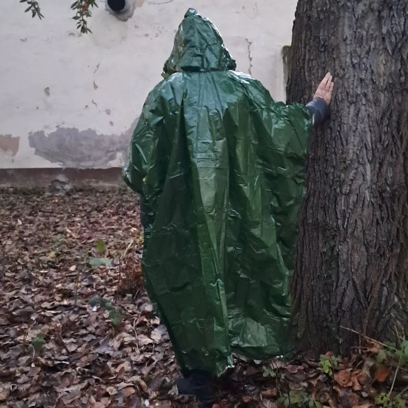Ultraleichter Survival & Notfall Poncho