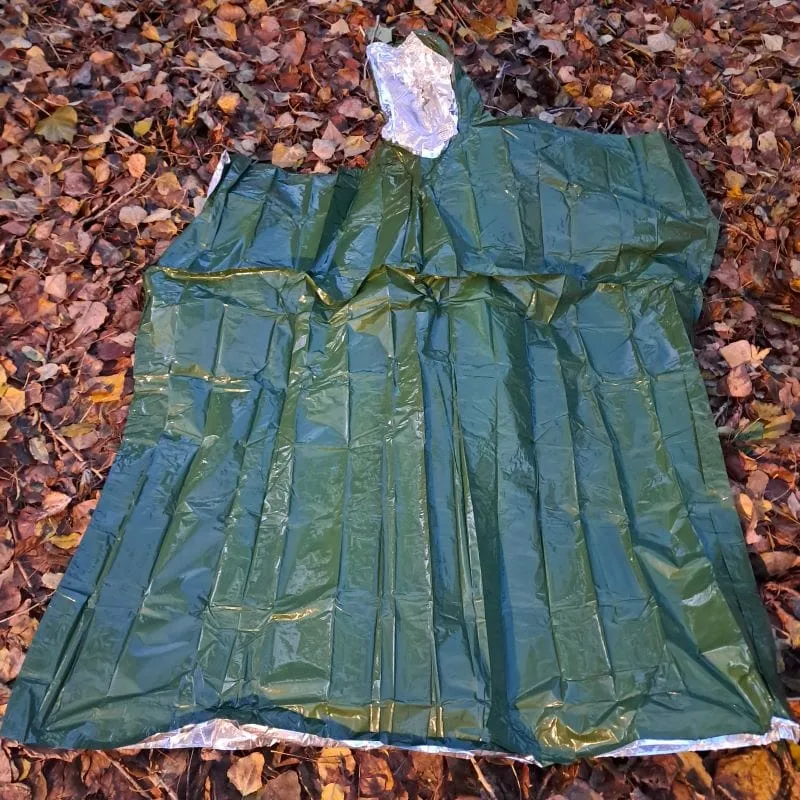 Ultraleichter Survival & Notfall Poncho