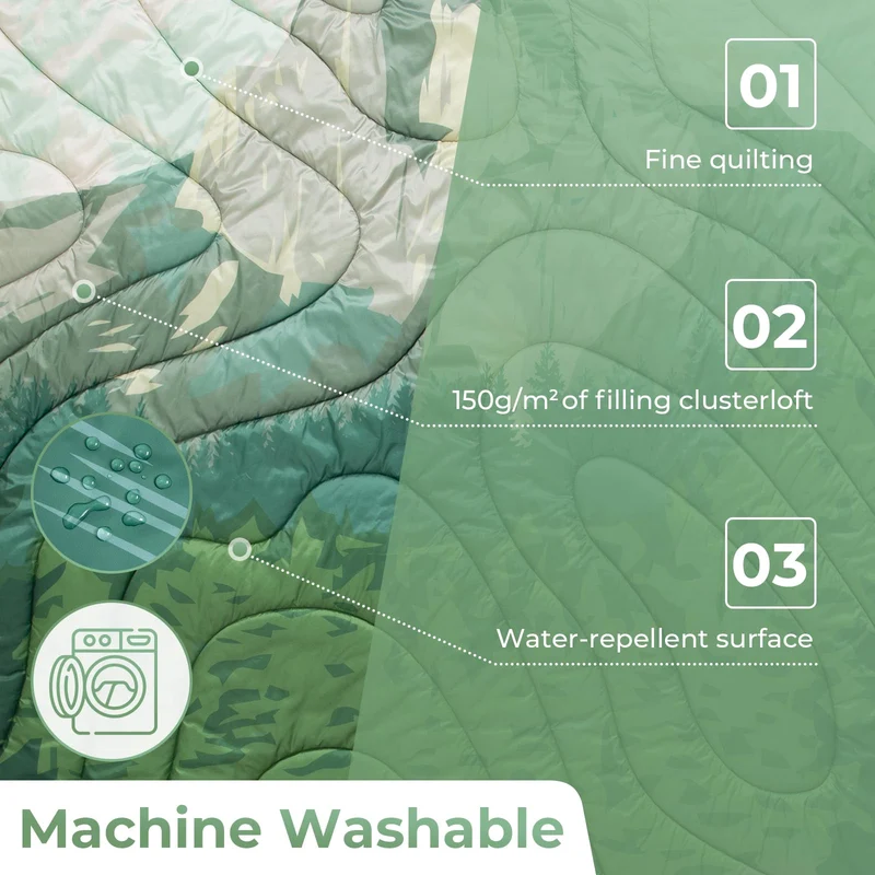 KingCamp BLANKET SMART 150 XL Lightweight Camping Blanket